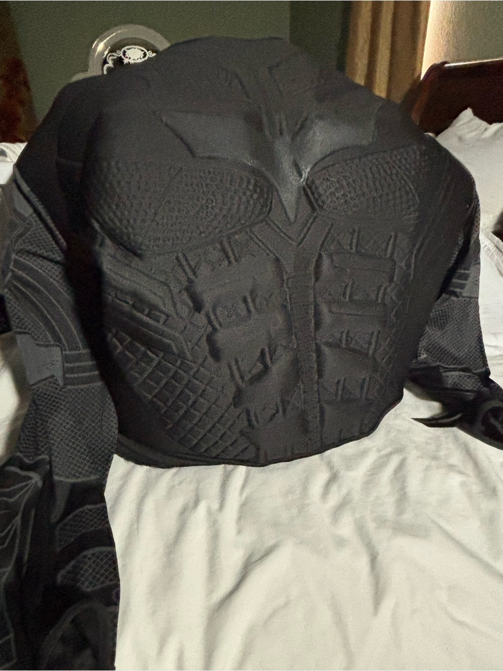 Batman Black Padded Tactical Costume top